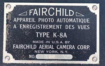 Fairchild Camera and Instrument K-8A