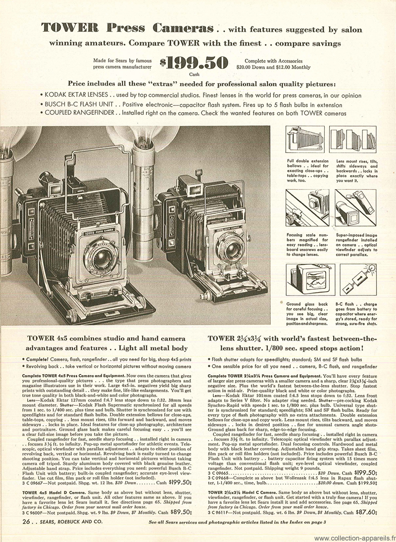 Sears Tower Press camera