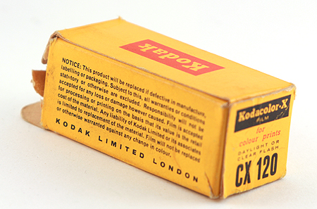 Kodak Kodacolor-X CX 120