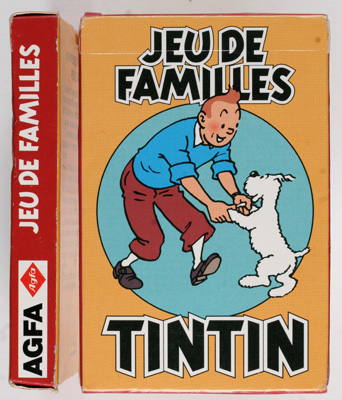 Agfa Jeu de familles Tintin