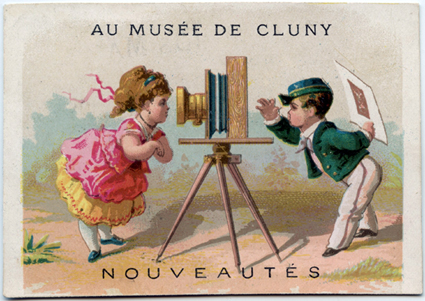 Au musée de Cluny Image publicitaire