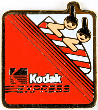 Kodak Pin's Kodak Express Luge