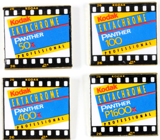 Kodak 4 Pin's Films Panther 135 