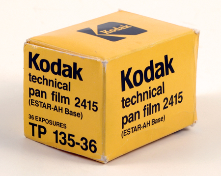 Kodak Technical Pan Film 2415 (ESTAR A-H base)