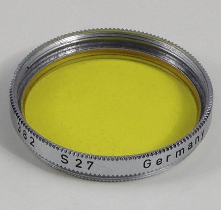 Zeiss Ikon Filtre jaune 27 mm