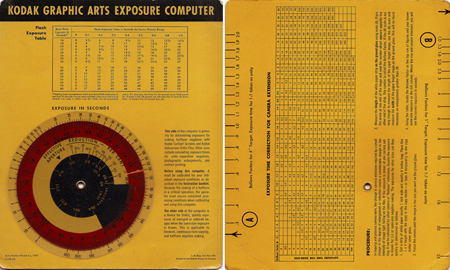 Kodak Graphic Arts Exposure Computer