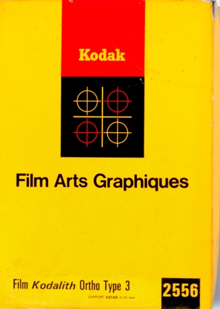 Kodak Kodalith Ortho Type 3