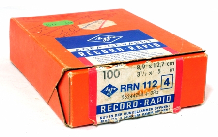 Agfa-Gevaert Papier Record - Rapid RRN 112 4