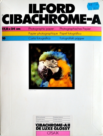 Ilford Cibachrome-A II De Luxe Glossy