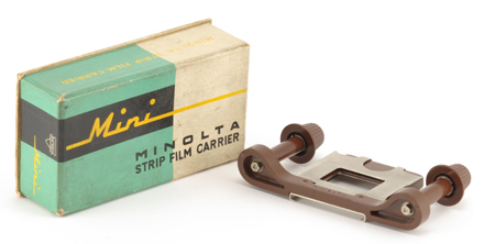 Minolta Strip Film Carrier
