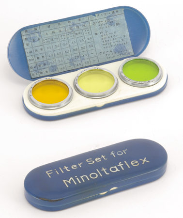 Minolta Filter Set for Minoltaflex
