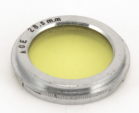 Ace Filtre jaune Ø 28,5mm coiffant