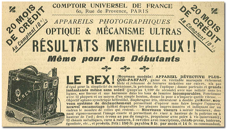 Comptoir Universel de France  Le Rex