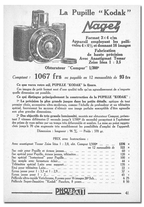 Kodak Pupille