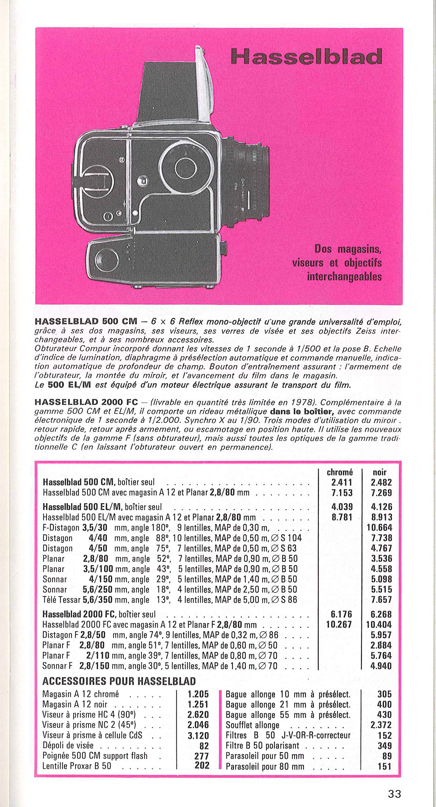 Odéon Photo 1978-79