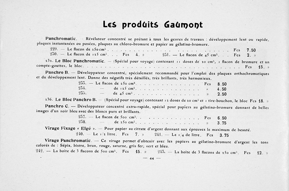 Gaumont 1921