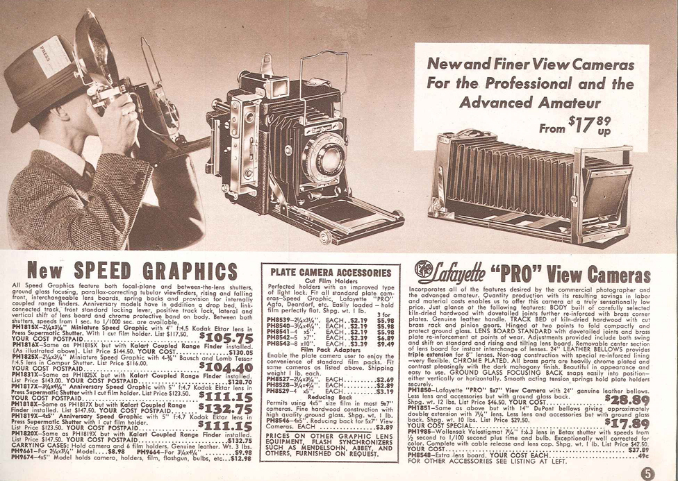 Lafayette Camera 1941