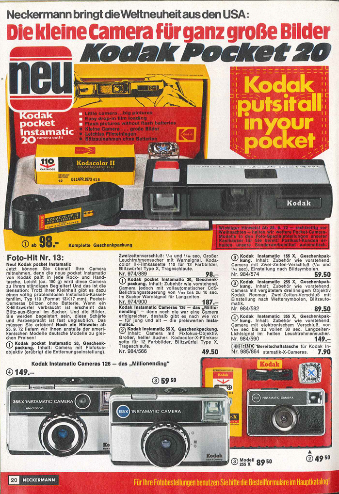 Kodak Pocket Instamatic 30