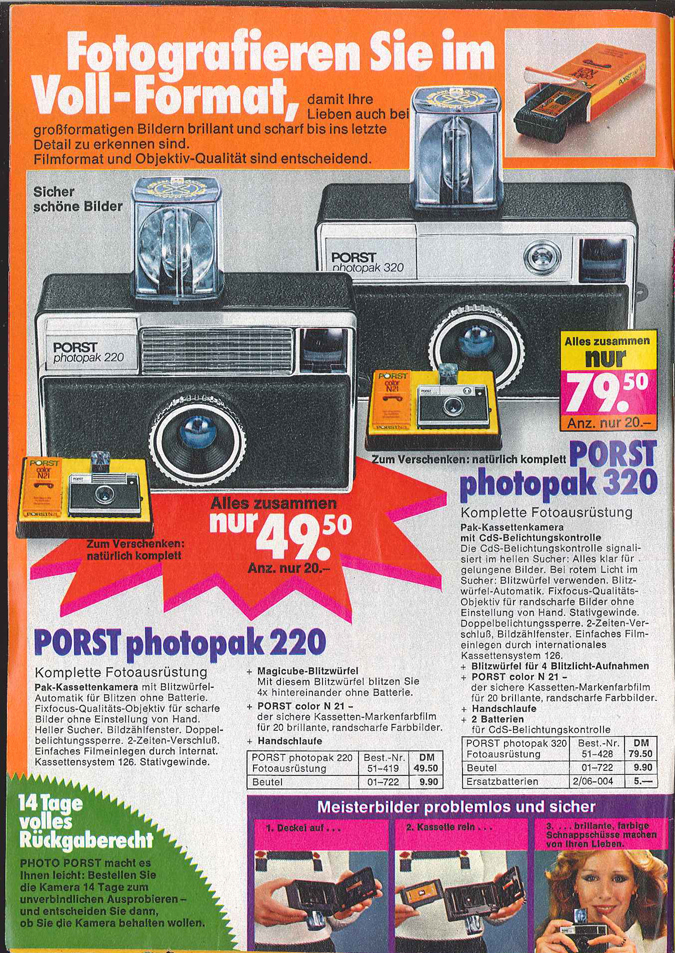 Porst Photopak 320