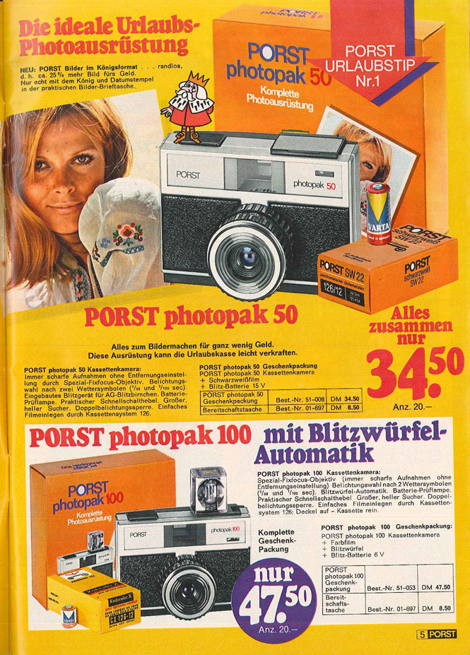 Porst Photopak 100
