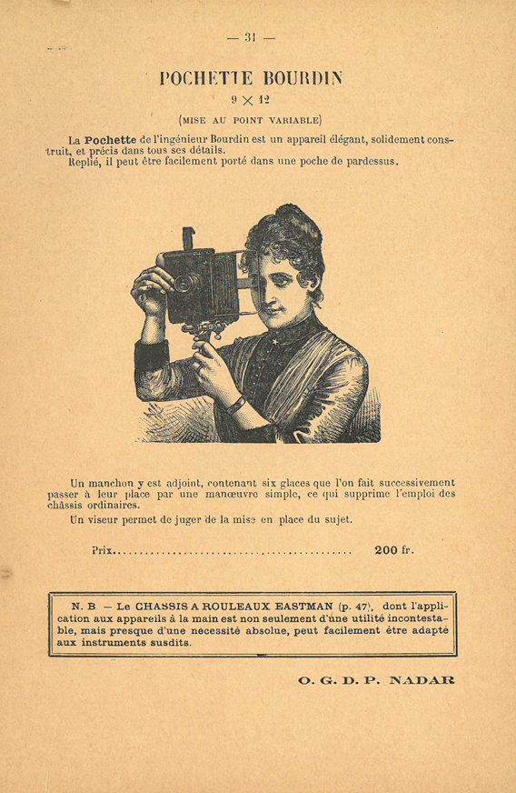 Office Général de Photographie (Nadar) 1889