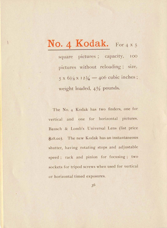 Kodak 1890 (US)