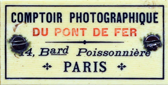 Comptoir Photographique du Pont de Fer