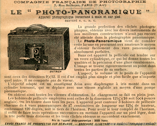 Compagnie Française de Photographie Photo-Panoramique