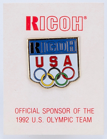 Ricoh Pin's équipe USA JO 92