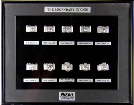 Nikon Pin's the Legendary Nikons