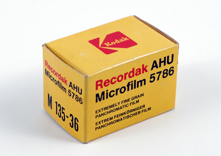 Kodak Recordak AHU Microfilm 5786