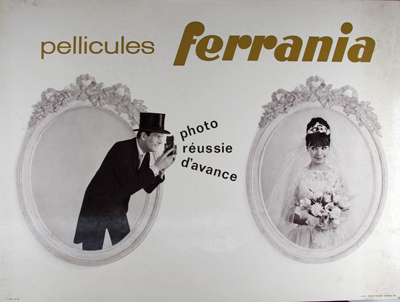 Ferrania Panneau publicitaire