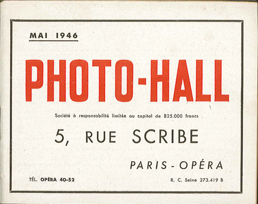 Photo-Hall 1946 mai