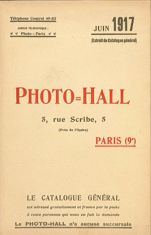 Photo-Hall 1917 juin