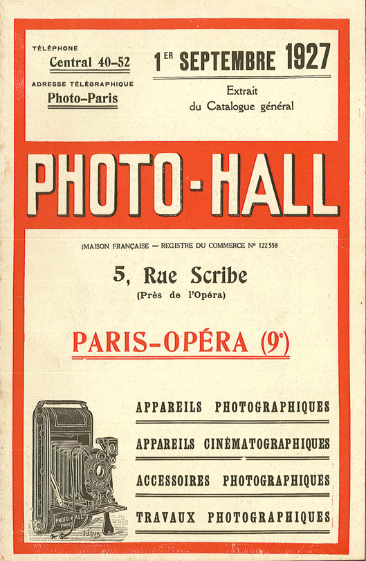 Photo-Hall 1927 septembre