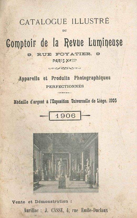 Comptoir de la Revue Lumineuse 1906