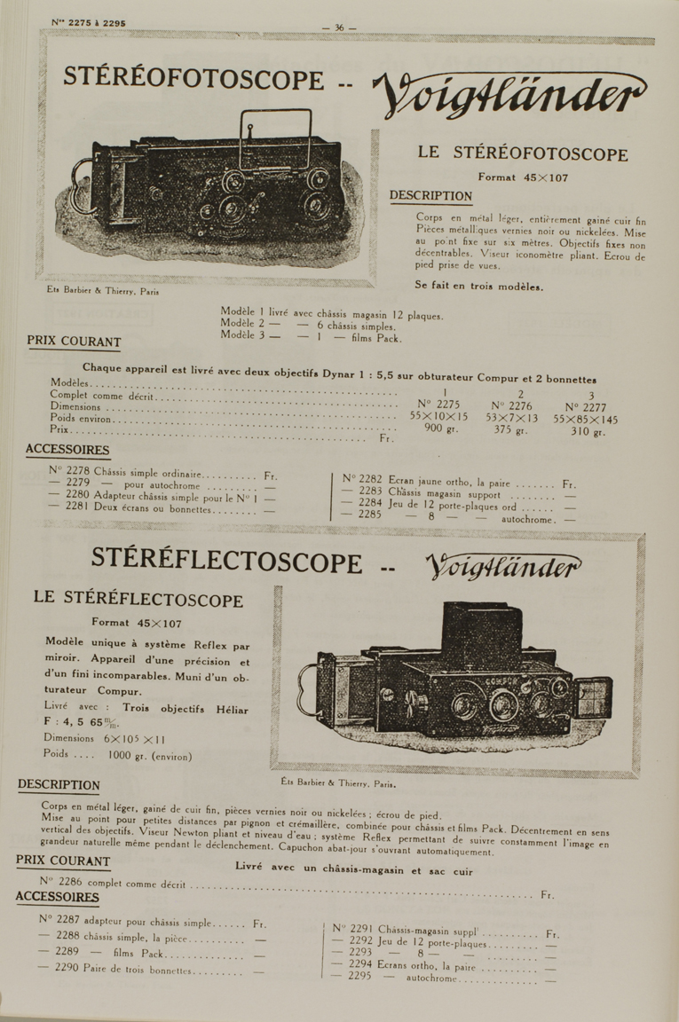 Voigtlander Stereofotoskop