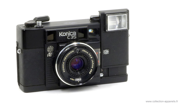 Konica C35 AF Vintage cameras collection by Sylvain Halgand