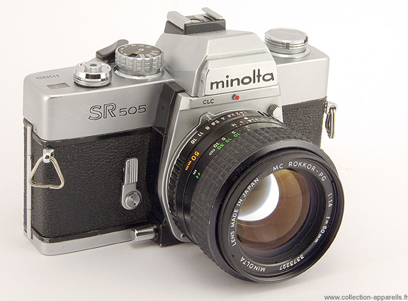 Minolta SR 505 Collection appareils photo anciens par Sylvain Halgand