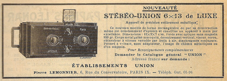 Union Stereo-union 6 x 13 de luxe